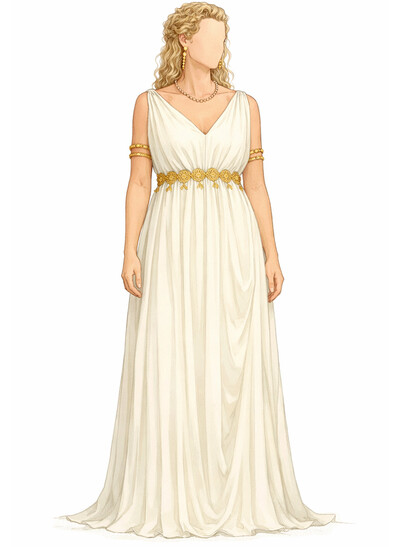 A-Line V-Neck Sleeveless Court Train Chiffon Evening Dresses With Pleated/Sash
