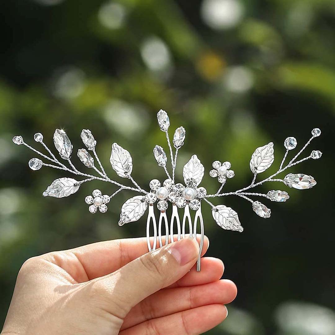 Leaf Hair Comb Bridal Headpiece