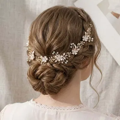 Floral Hairpins Bridal Headpiece