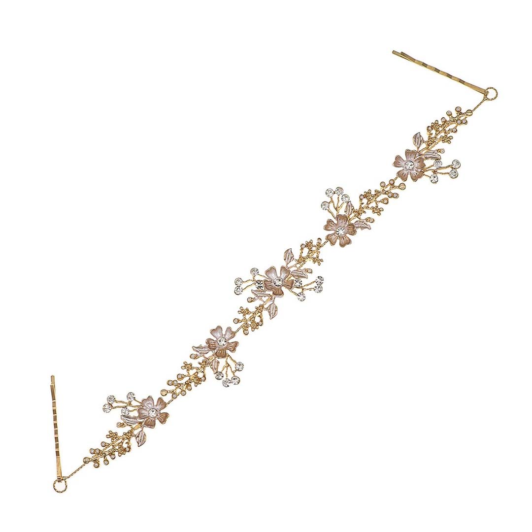 Floral Hairpins Bridal Headpiece