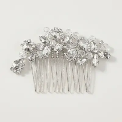Rhinestones Hair Comb Bridal Headpiece