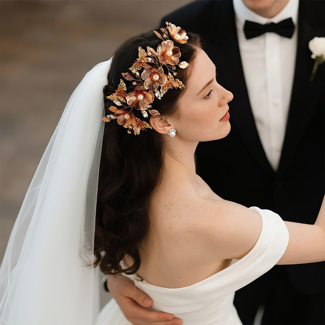 Floral Headbands Bridal Headpiece
