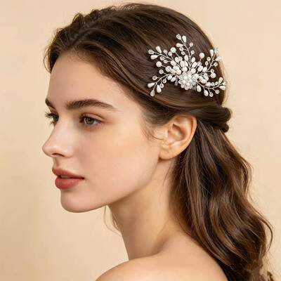 Pearl Hair Comb Bridal Headpiece