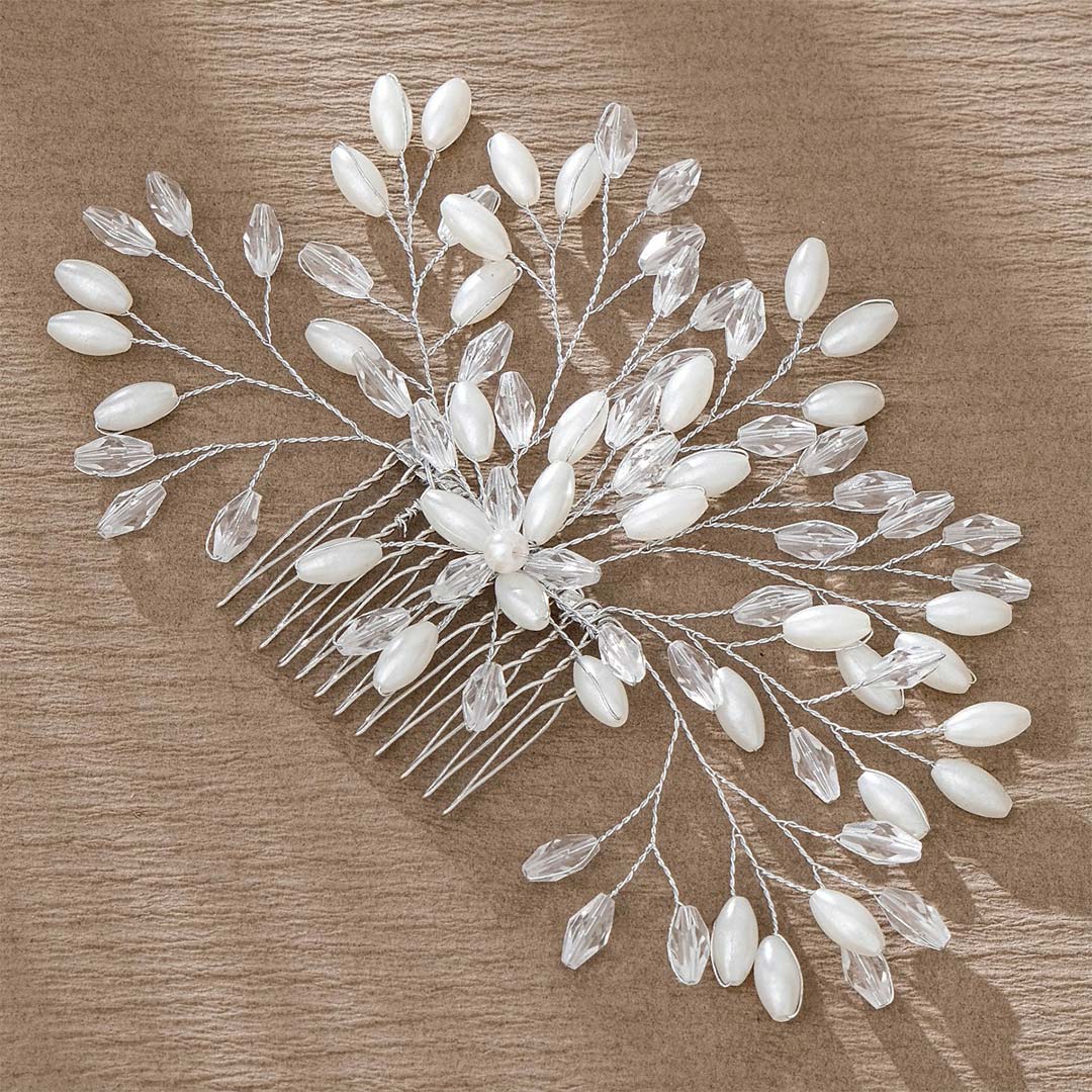 Pearl Hair Comb Bridal Headpiece