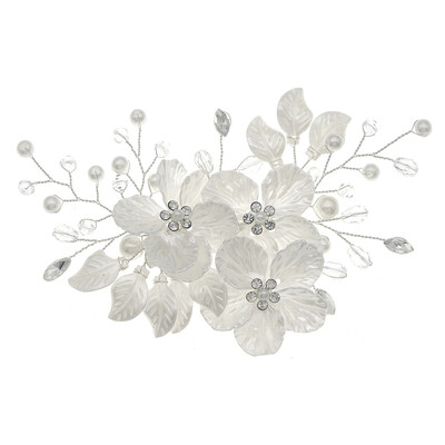 Floral Hair Clips Bridal Headpiece