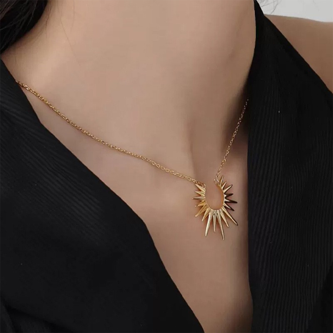 Sun Pendant Necklaces