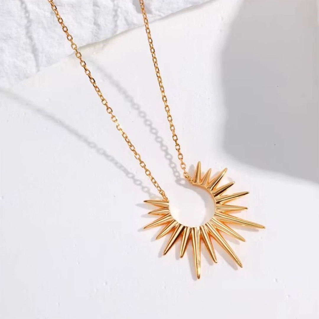 Sun Pendant Necklaces