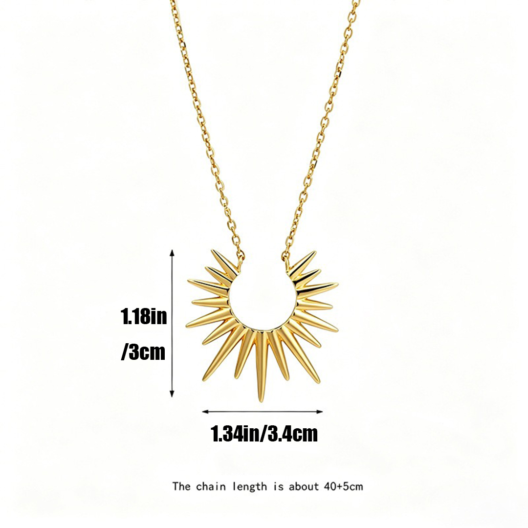 Sun Pendant Necklaces