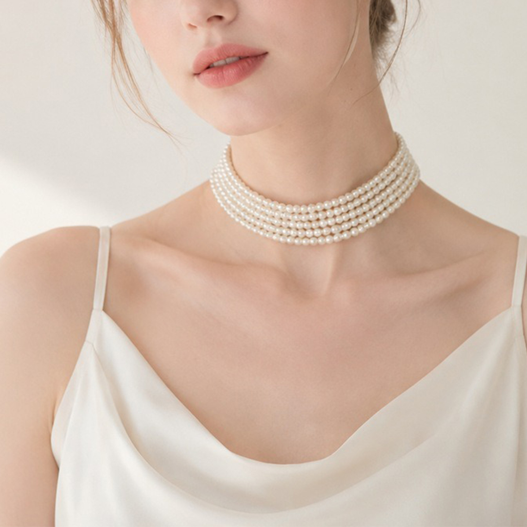Multi-Layer Pearl Necklace