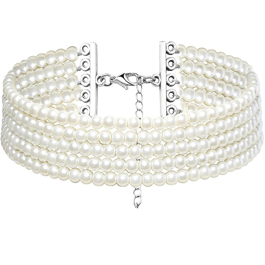 Multi-Layer Pearl Necklace