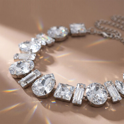 Rhinestone Choker Necklaces