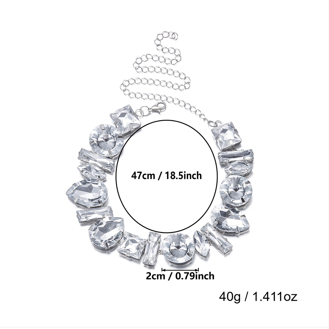 Rhinestone Choker Necklaces
