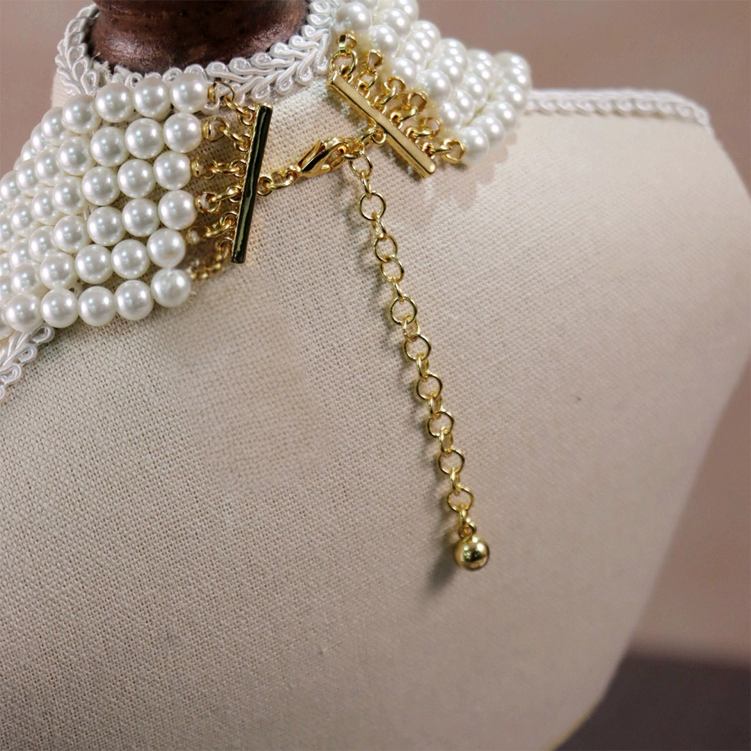 Retro Multi-Layered Pearl Necklaces