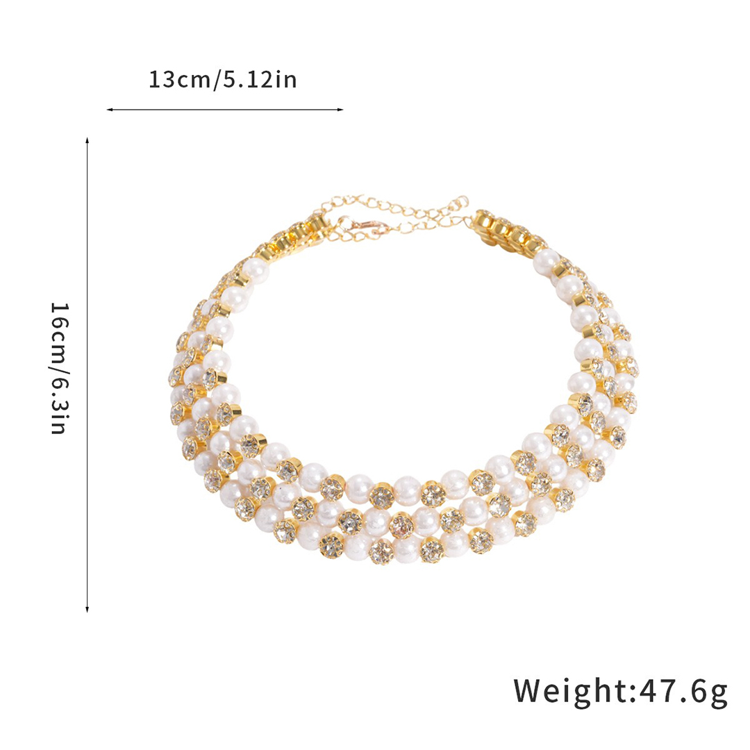 Retro Multi-Layer Pearl Necklaces