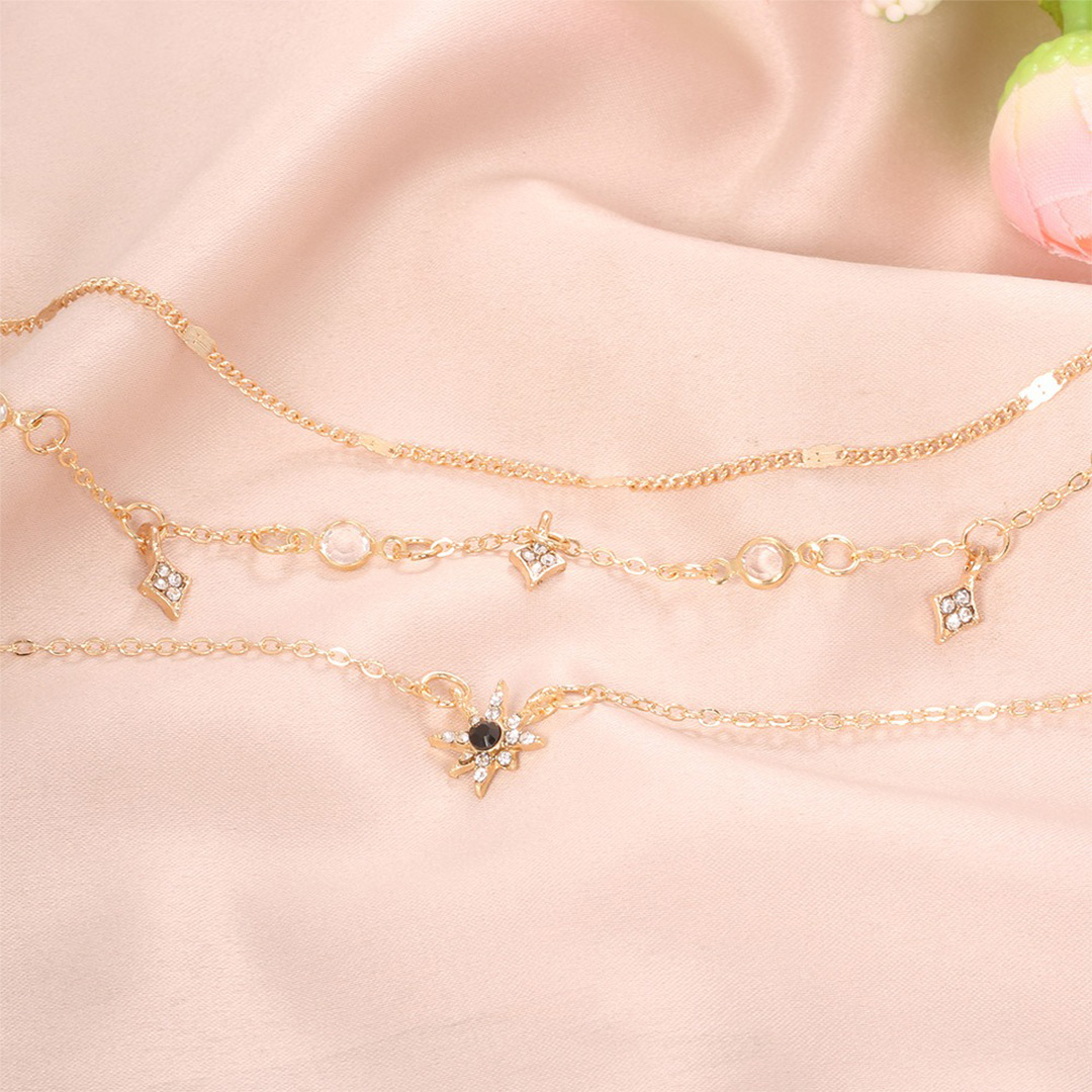 Multi-Layer Star Necklaces