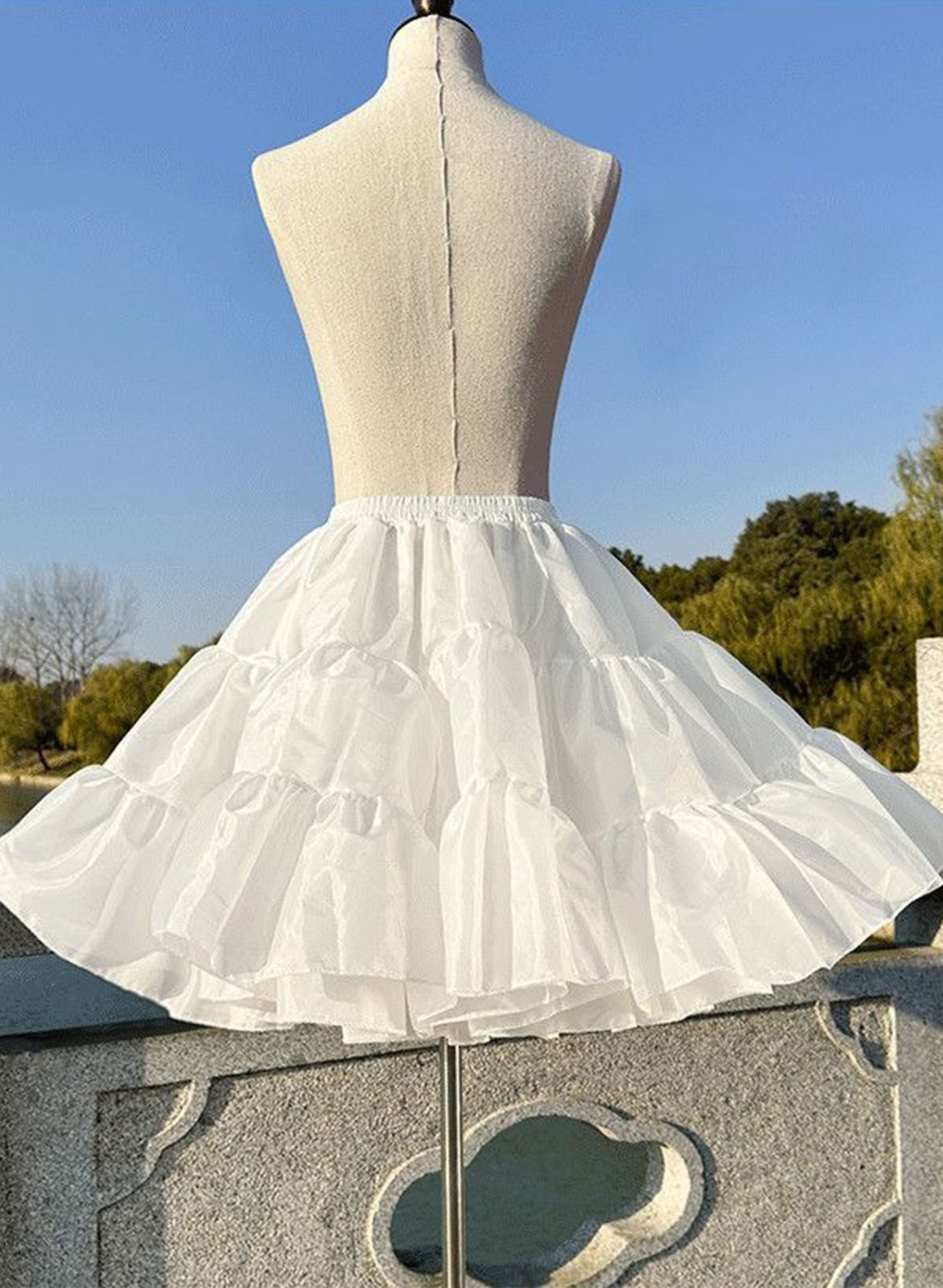 Rococo Style Knee-Length Petticoats For Wedding/Party