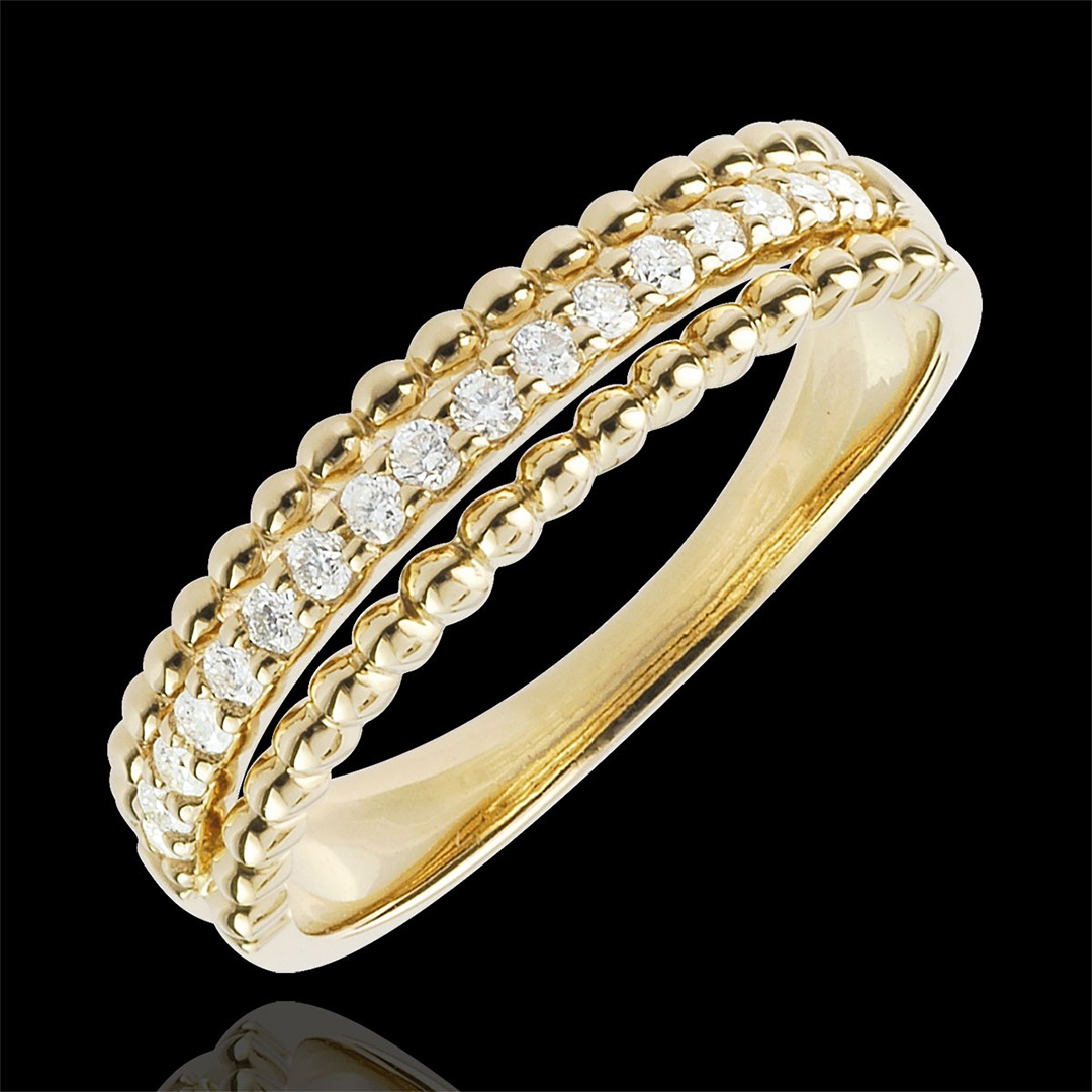 0.22CT Round Cut Moissanite Wedding Bands In Sterling Silver
