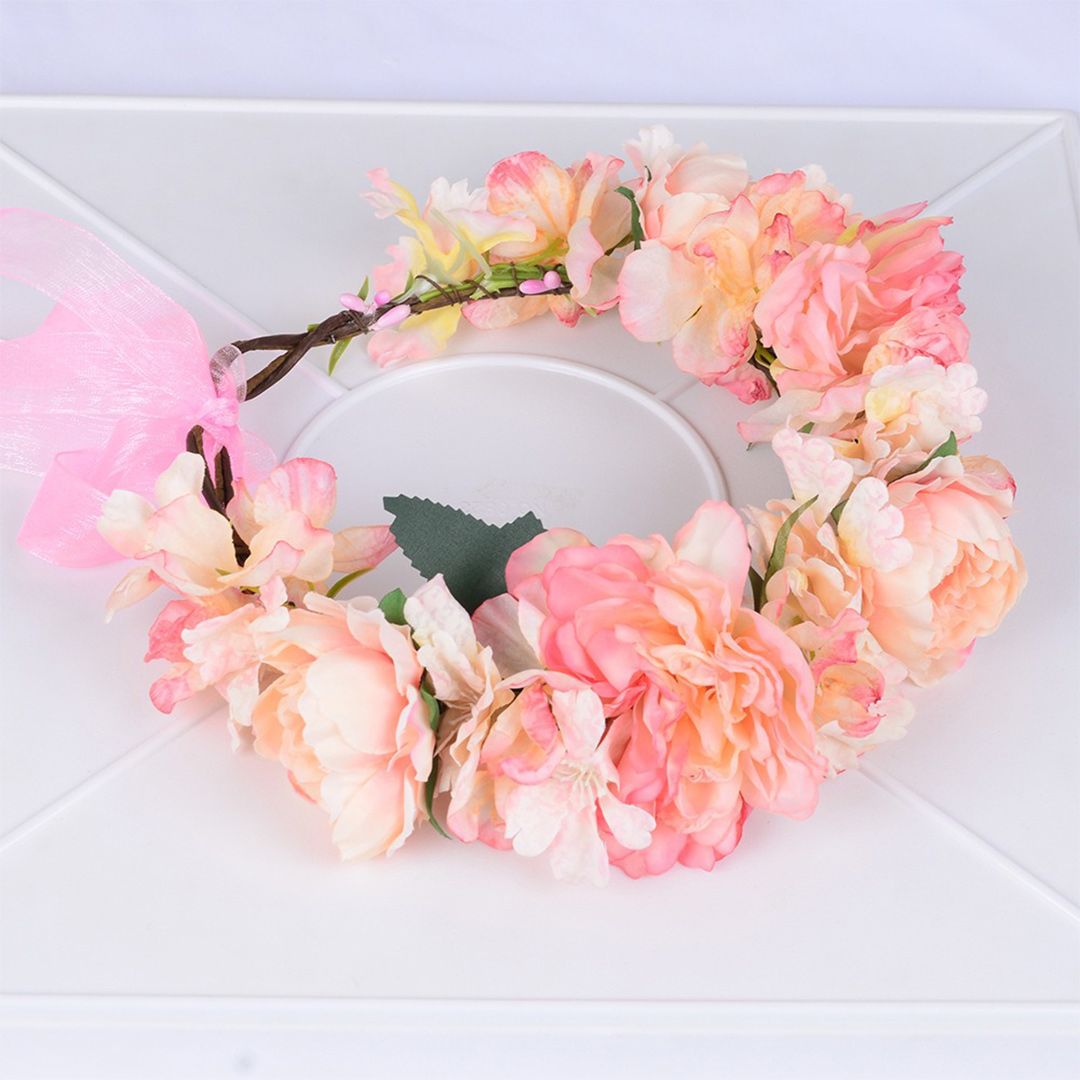Artificial Wedding Flowers Peonies Flower Crowns