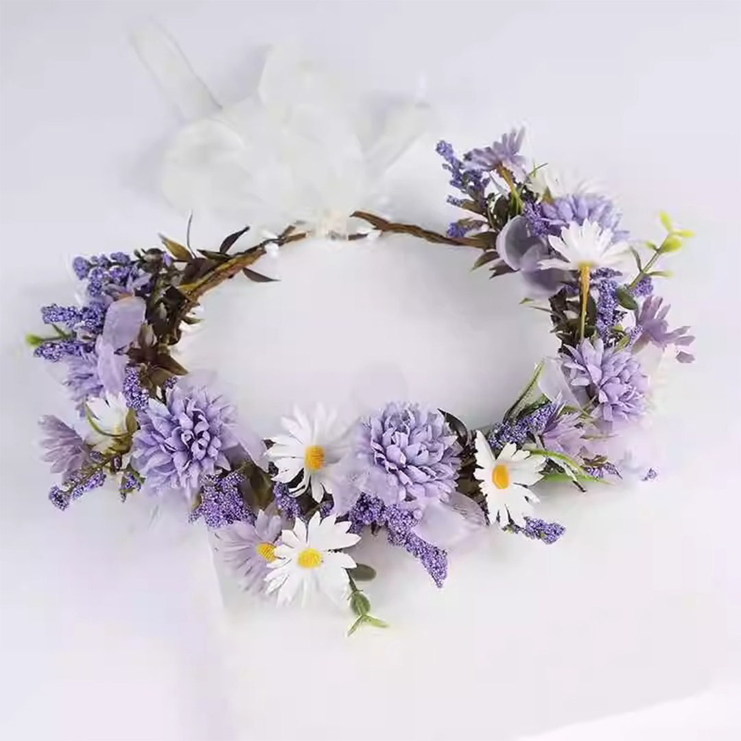 Artificial Wedding Flowers Mixed Flower Crowns