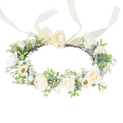 Artificial Wedding Flowers Silk Roses Flower Crowns