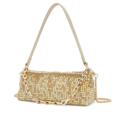 Sparkly Glitter Outdoor & Wedding Clutch Bags With Crystals & Diamantés