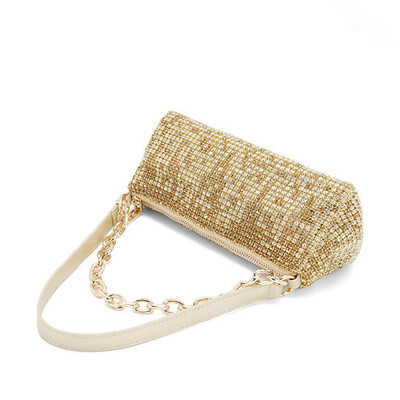 Sparkly Glitter Outdoor & Wedding Clutch Bags With Crystals & Diamantés