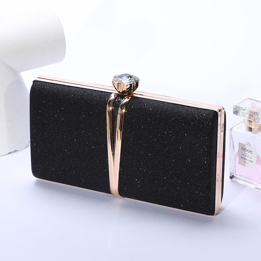 PU Wedding, Occasion & Party Clutches & Bags With Subtle Sparkle