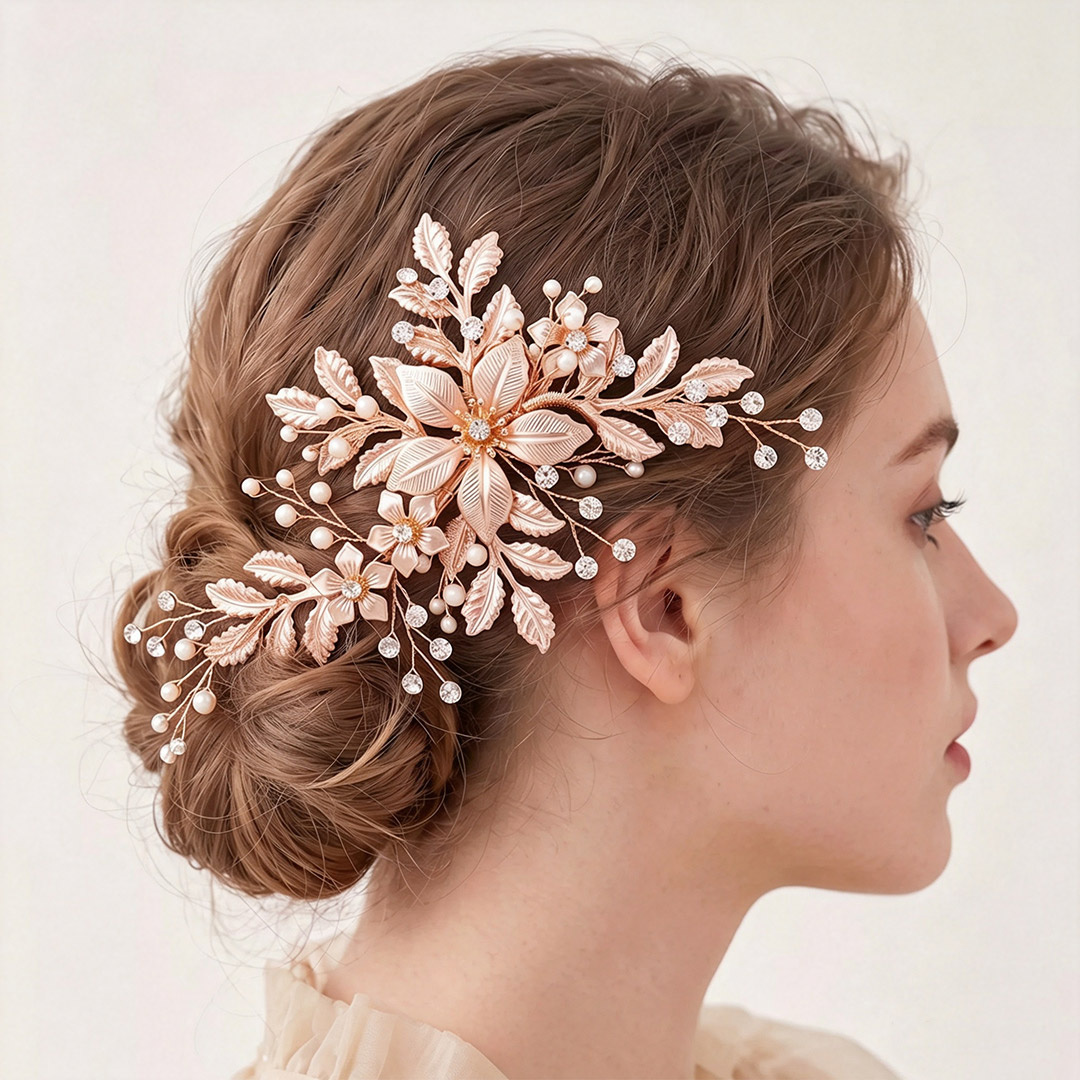 Diamanté Bridal Hair Pins & Headpiece