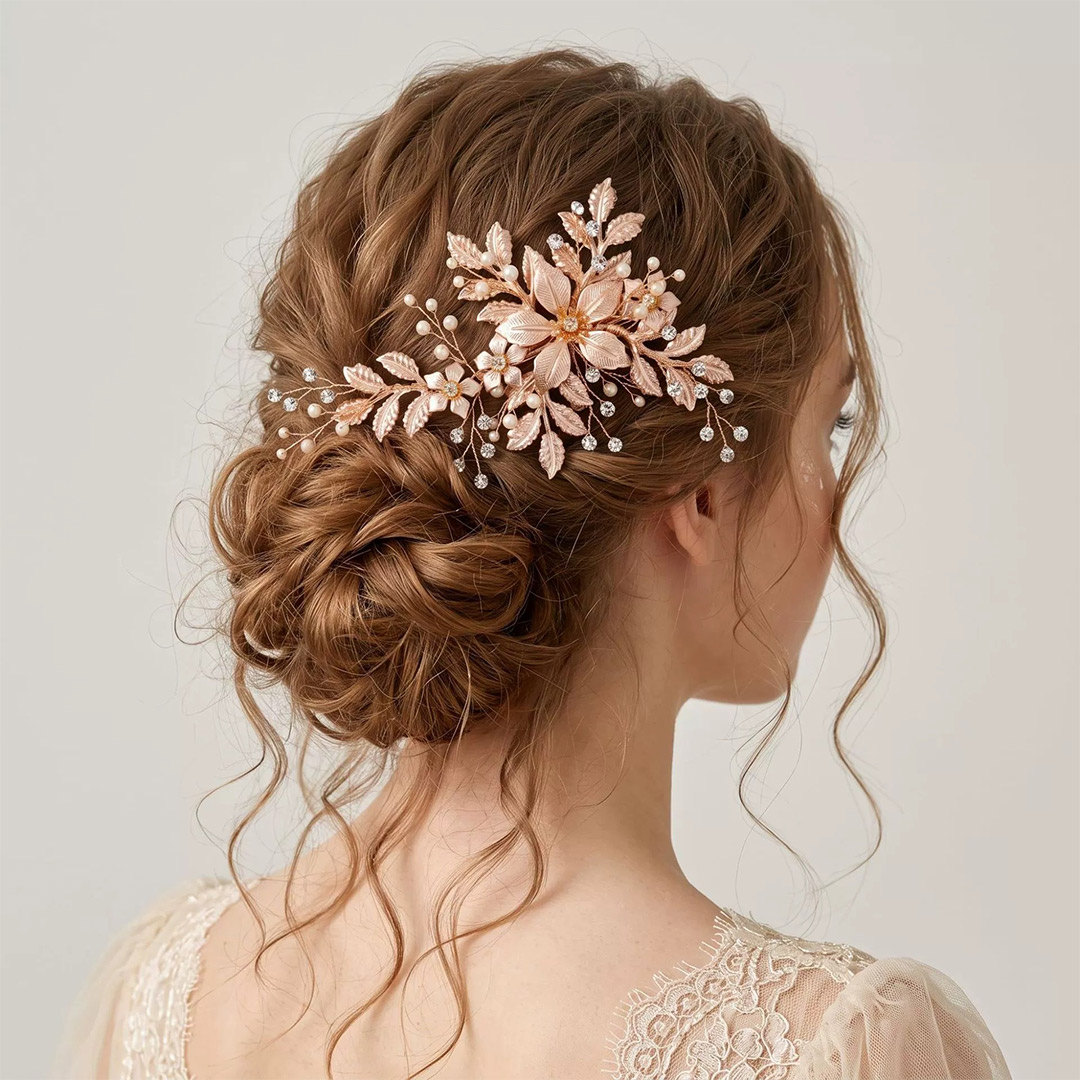 Diamanté Bridal Hair Pins & Headpiece