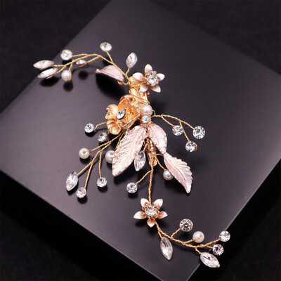 Floral Hairpins Bridal Headpiece