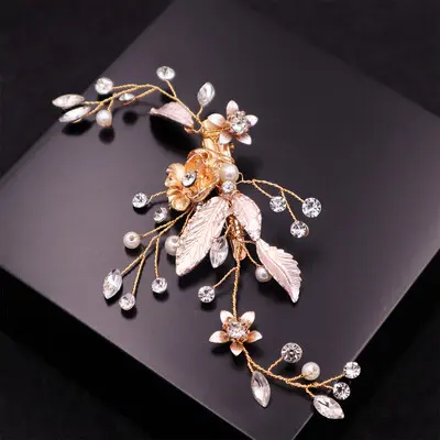 Floral Hairpins Bridal Headpiece