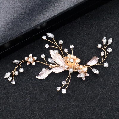Floral Hairpins Bridal Headpiece