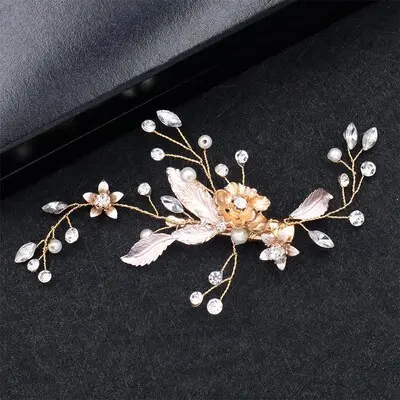 Floral Hairpins Bridal Headpiece