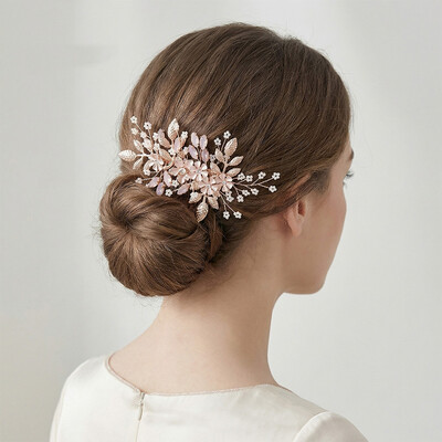 Floral Bridal Hair Comb