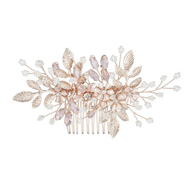 Floral Bridal Hair Comb