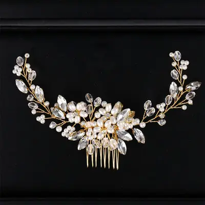 Pearl Hair Comb Bridal Headpiece