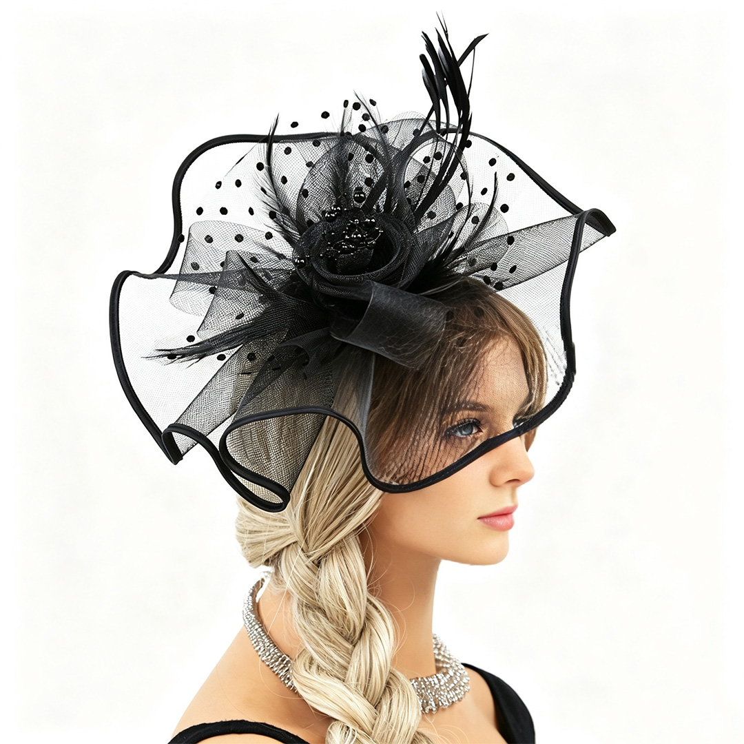 Hair Clip Fascinator Kentucky Derby Hat With Floral