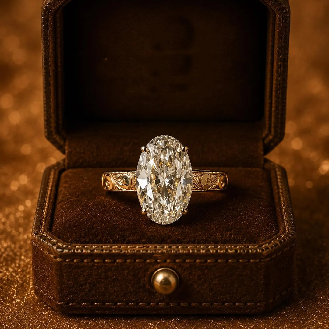 8CT 10*16mm Marquise Cut Moissanite Engagement Rings In Sterling Silver