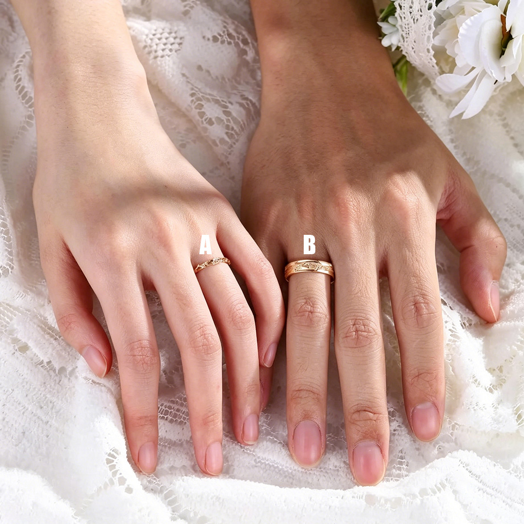 0.06CT Moissanite Wedding Bands Sets In Sterling Silver