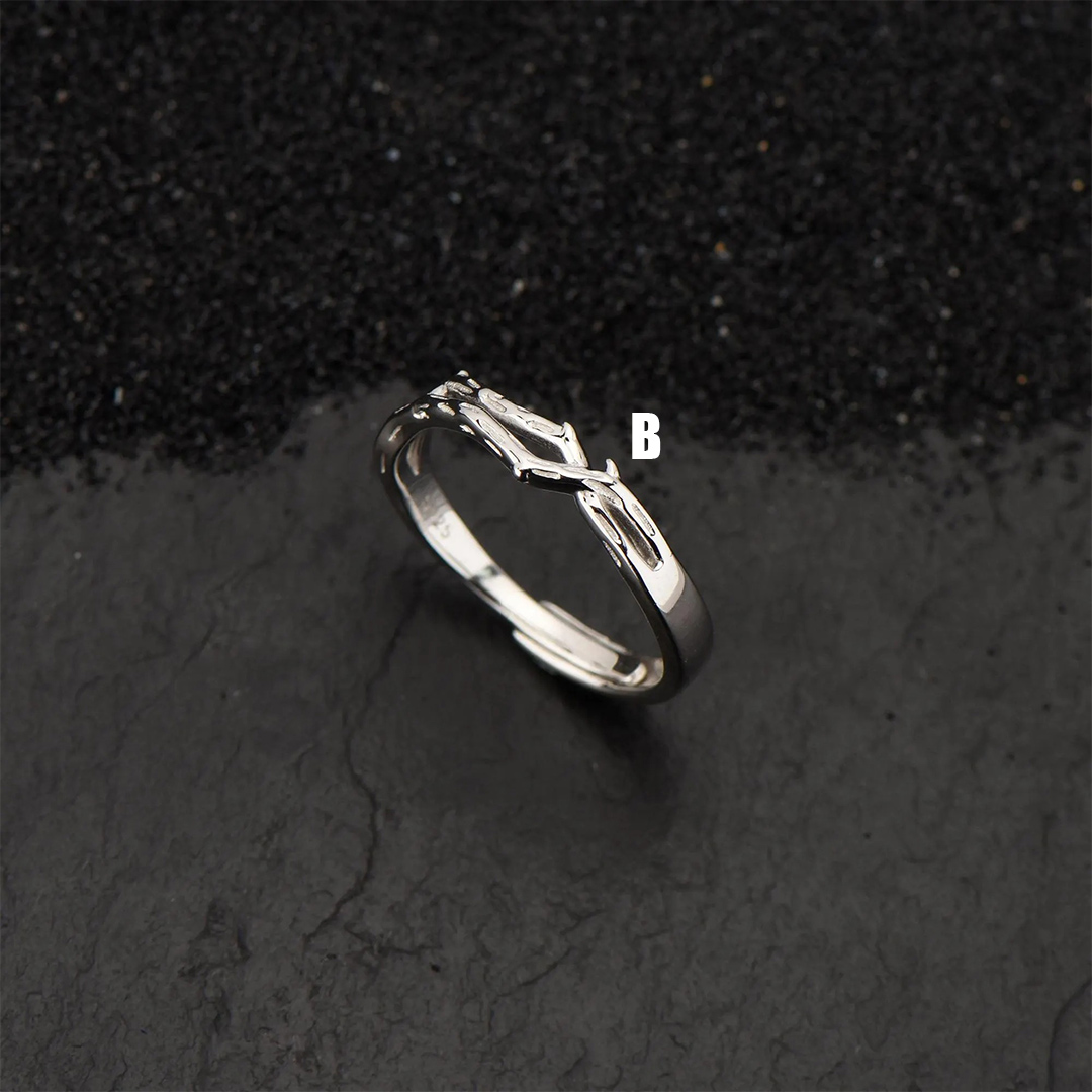 0.53CT Round Cut Moissanite Wedding Bands Sets In Sterling Silver