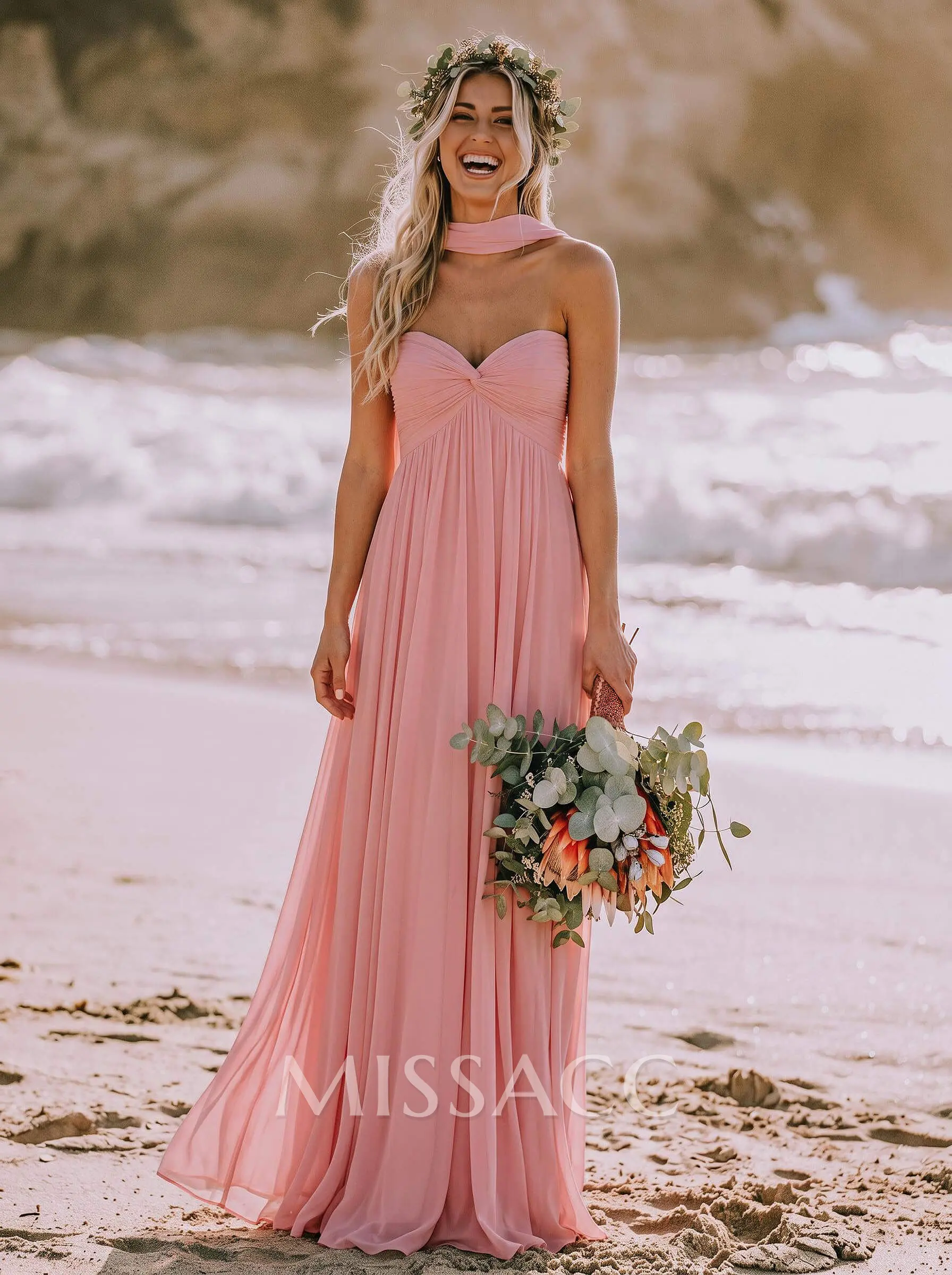 sweet pink bridesmaid dresses & Flow A-Line Sweetheart Sleeveless Floor-Length Chiffon Width:C (Narrow) and a flowing A Muslin Jimmy's Jazz & Blues