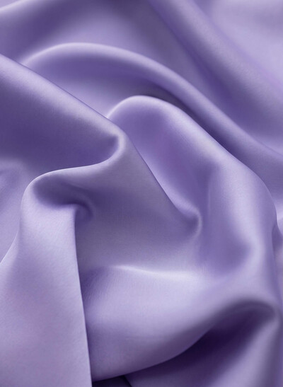 Stretch Satin Fabric By The 1/2 Yard