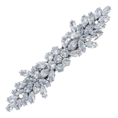 Rhinestones Hair Clips Bridal Headpiece