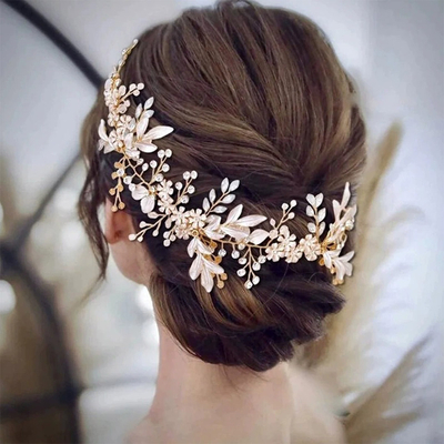 Headbands Bridal Headpiece With Faux Pearl