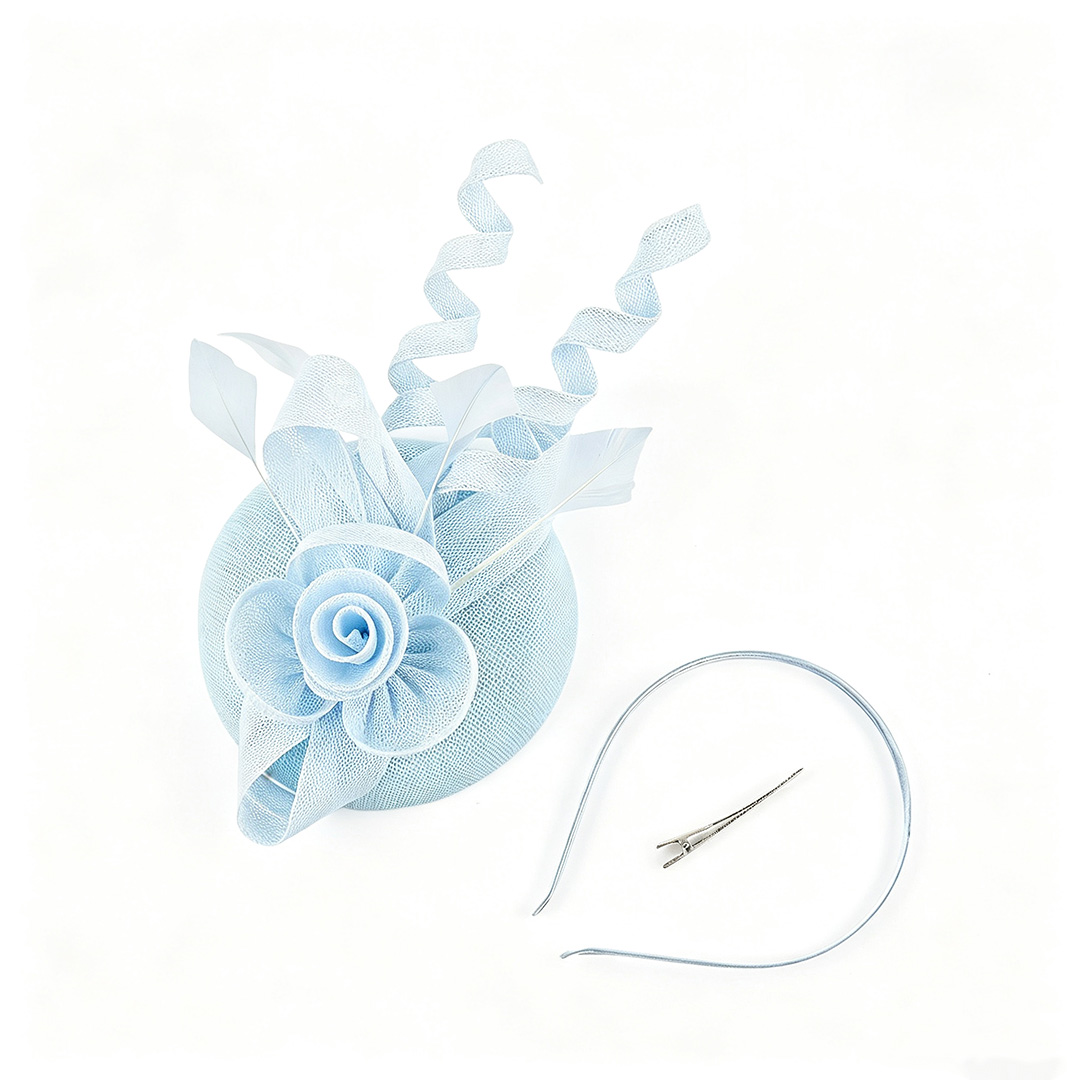 Headband Fascinator Kentucky Derby Hat With Feather