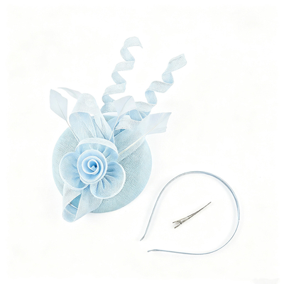 Headband Fascinator Kentucky Derby Hat With Feather