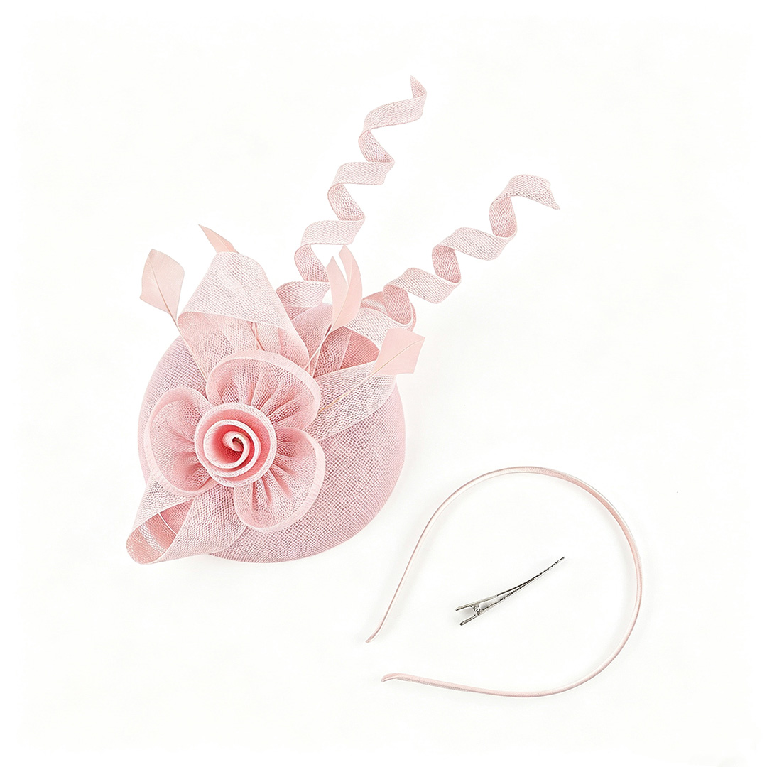 Headband Fascinator Kentucky Derby Hat With Feather