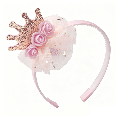 Kids Headband With Crown