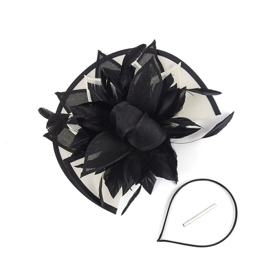 Headband-Style Tea Party Hat With Feather