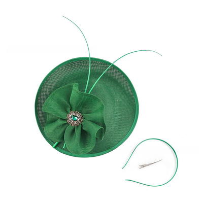 Headband-Style Tea Party Hat With Flower Decoration